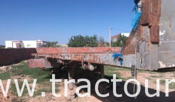 À vendre Semi remorque plateau sans ridelles ComeCab complet