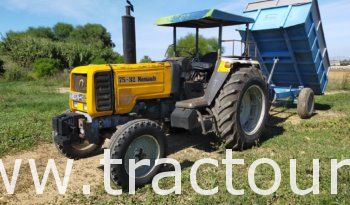 À vendre Tracteur avec matériels Renault 75-32 complet