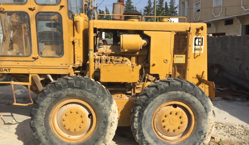 À vendre Niveleuse grader Caterpillar 140G complet