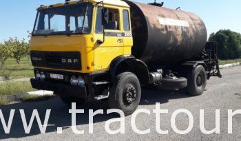 À vendre Camion avec répandeuse à bitume DAF 2300 Turbo complet