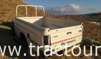 À vendre Camionnette 2 portes avec benne Mahindra Pickup SC complet