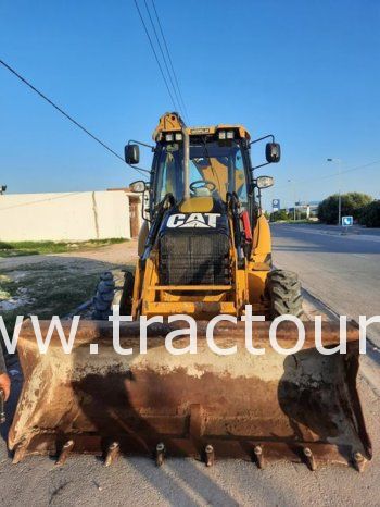 À vendre Tractopelle Caterpillar 428 E avec 4 pneus neufs complet