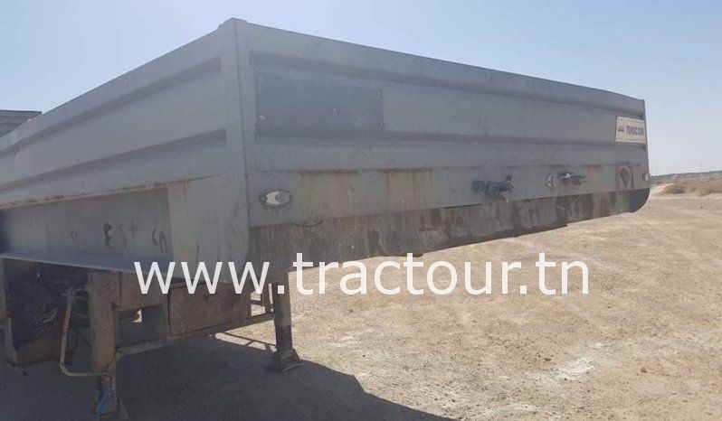 À vendre Semi remorque porte engin Tunicom complet