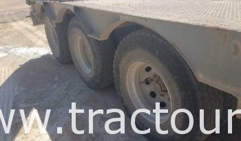 À vendre Semi remorque porte engin Tunicom complet