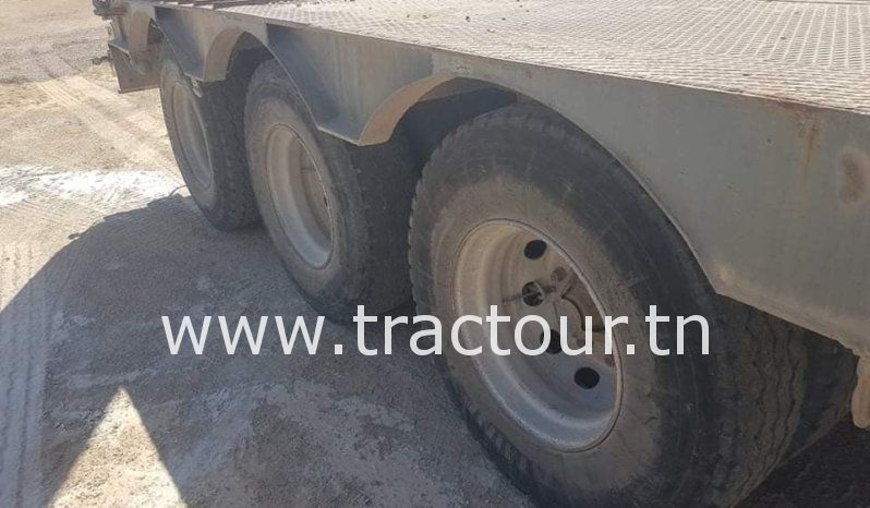 À vendre Semi remorque porte engin Tunicom complet