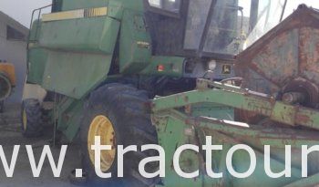 À vendre Moissonneuse batteuse John Deere 1068H complet