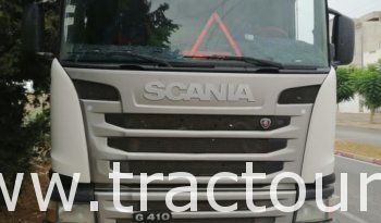 À vendre Tracteur avec semi remorque benne TP Scania G410 complet