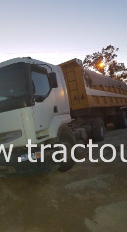 À vendre Tracteur Renault Kerax 400 avec semi remorque benne TP complet