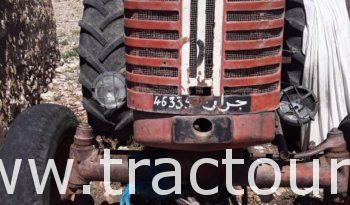 À vendre Tracteur McCormick International B450 avec cover crop et semi remorque agricole plateau complet