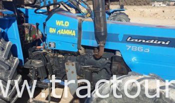 À vendre Tracteur Landini 7865 avec Lame niveleuse semi remorque agricole benne et charrue à 2 socs complet