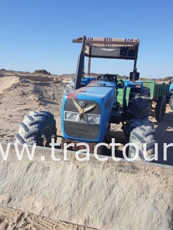 À vendre Tracteur Landini 7865 avec Lame niveleuse semi remorque agricole benne et charrue à 2 socs complet