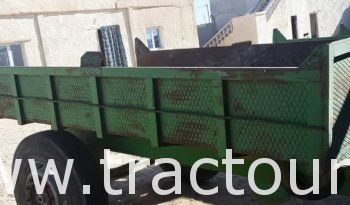 À vendre Tracteur Landini 7865 avec Lame niveleuse semi remorque agricole benne et charrue à 2 socs complet