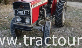 À vendre Micro-tracteur Massey Ferguson 210-4 avec carte grise et semi remorque agricole benne et citerne complet