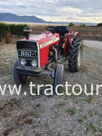 À vendre Micro-tracteur Massey Ferguson 210-4 avec carte grise et semi remorque agricole benne et citerne complet