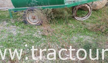 À vendre Micro-tracteur Massey Ferguson 210-4 avec carte grise et semi remorque agricole benne et citerne complet
