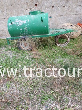 À vendre Micro-tracteur Massey Ferguson 210-4 avec carte grise et semi remorque agricole benne et citerne complet