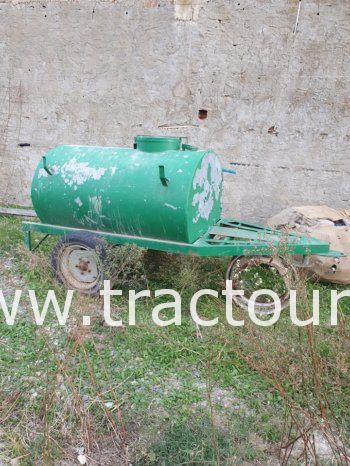 À vendre Micro-tracteur Massey Ferguson 210-4 avec carte grise et semi remorque agricole benne et citerne complet