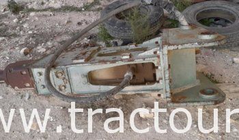 À vendre Brise-roche hydraulique pour pelle sur chenilles ou poclain complet