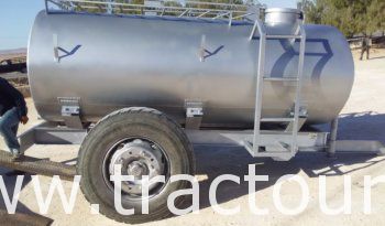 Construction Semi remorque agricole citerne 5000 Litres avec CARTE GRISE complet