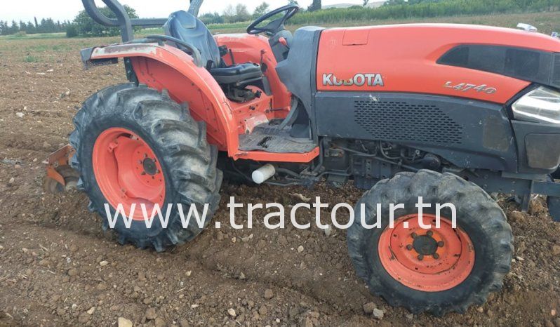 À vendre Micro-tracteur Kubota L4740 avec déchaumeuse 7 à disques Polydisque Huard complet