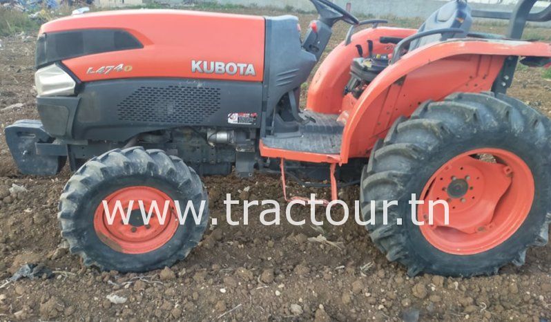 À vendre Micro-tracteur Kubota L4740 avec déchaumeuse 7 à disques Polydisque Huard complet