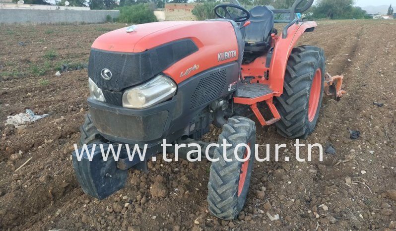 À vendre Micro-tracteur Kubota L4740 avec déchaumeuse 7 à disques Polydisque Huard complet