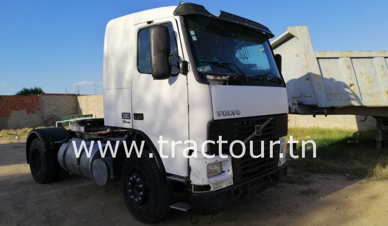 À vendre Tracteur Volvo FH12 380 avec semi remorque benne TP Sicame complet