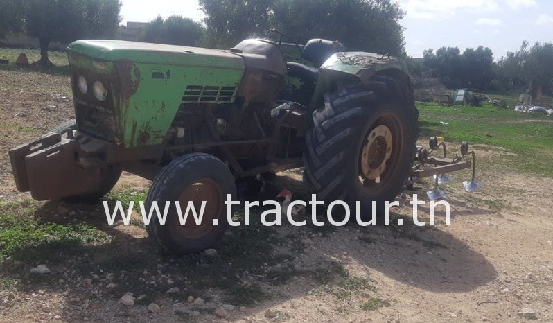 À vendre Tracteur Deutz M 70 07 avec canadienne et semi remorque agricole benne complet