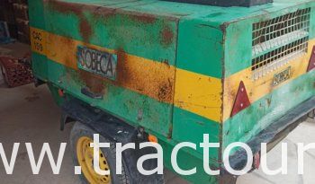 À vendre Compresseur de chantier Atlas Copco avec moteur Deutz 3 cylindres complet