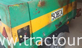 À vendre Compresseur de chantier Atlas Copco avec moteur Deutz 3 cylindres complet