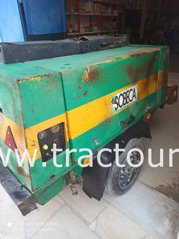 À vendre Compresseur de chantier Atlas Copco avec moteur Deutz 3 cylindres complet