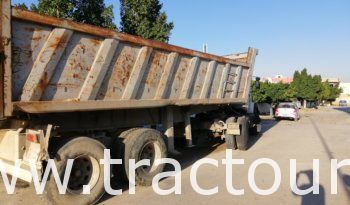 À vendre Tracteur routier Renault CLM 385 avec semi remorque benne TP Sicame 28 tonnes complet