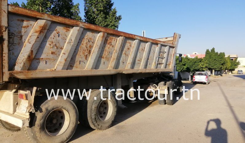 À vendre Tracteur routier Renault CLM 385 avec semi remorque benne TP Sicame 28 tonnes complet