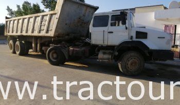 À vendre Tracteur routier Renault CLM 385 avec semi remorque benne TP Sicame 28 tonnes complet