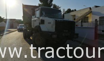 À vendre Tracteur routier Renault CLM 385 avec semi remorque benne TP Sicame 28 tonnes complet