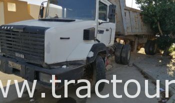 À vendre Tracteur routier Renault CLM 385 avec semi remorque benne TP Sicame 28 tonnes complet