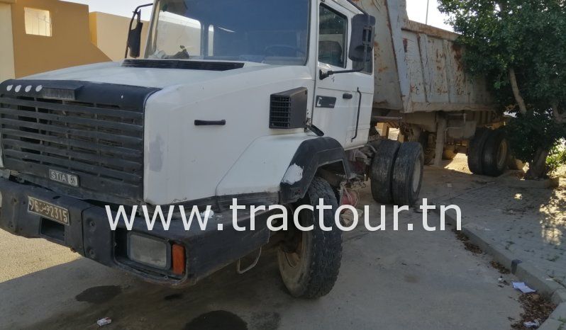 À vendre Tracteur routier Renault CLM 385 avec semi remorque benne TP Sicame 28 tonnes complet