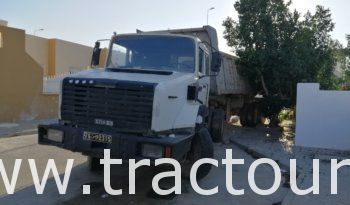 À vendre Tracteur routier Renault CLM 385 avec semi remorque benne TP Sicame 28 tonnes complet