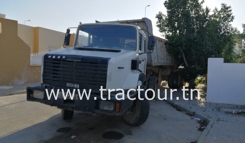 À vendre Tracteur routier Renault CLM 385 avec semi remorque benne TP Sicame 28 tonnes complet