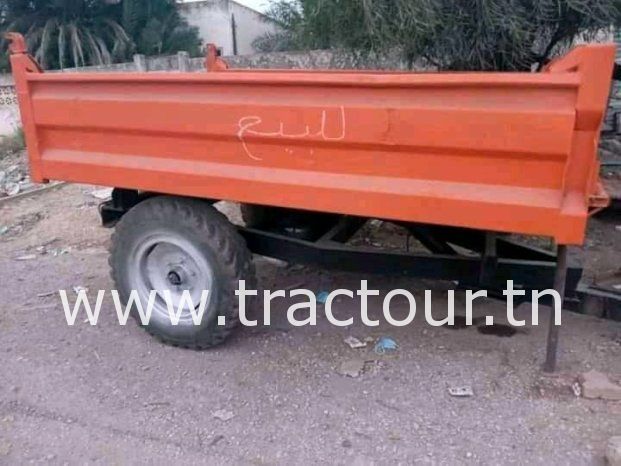 À vendre Semi remorque agricole benne 5 tonnes complet