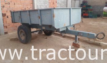 À vendre Semi remorque agricole benne 5 tonnes complet