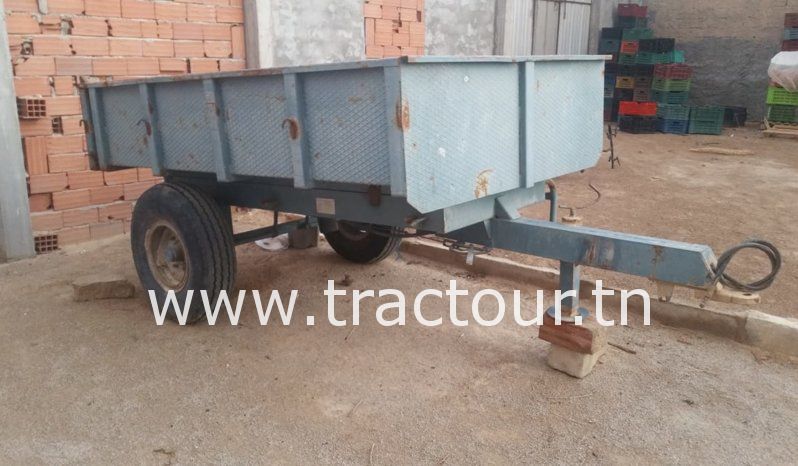 À vendre Semi remorque agricole benne 5 tonnes complet
