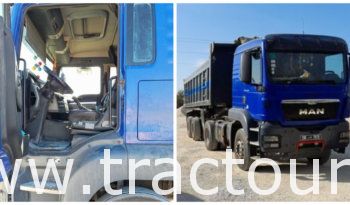 À vendre Tracteur routier Man TGS 19.400 avec semi remorque benne TP Sicame complet