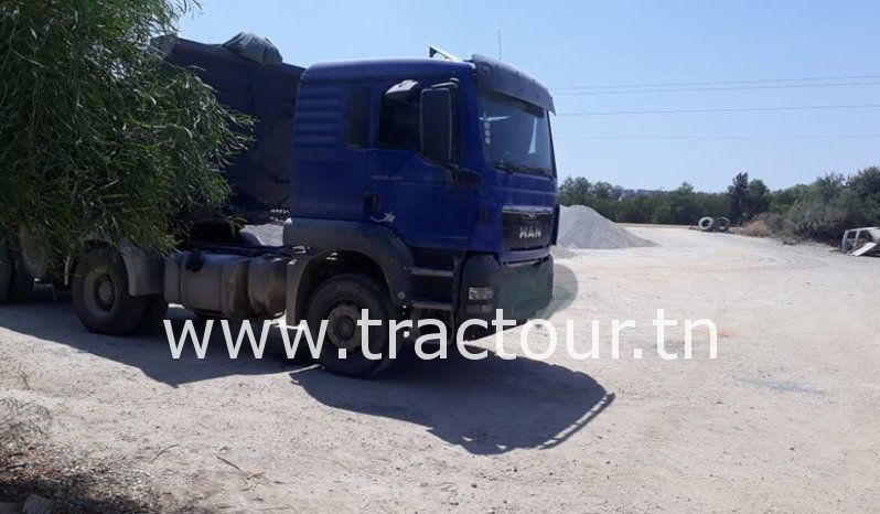 À vendre Tracteur routier Man TGS 19.400 avec semi remorque benne TP Sicame complet