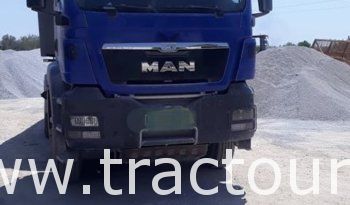 À vendre Tracteur routier Man TGS 19.400 avec semi remorque benne TP Sicame complet