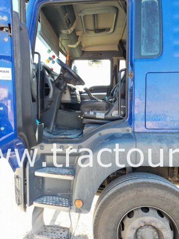 À vendre Tracteur routier Man TGS 19.400 avec semi remorque benne TP Sicame complet