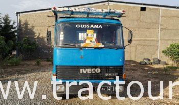 À vendre Camion plateau avec ridelles Fiat Iveco 110 complet