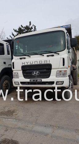 À vendre Camion benne TP Hyundai HD 370S complet