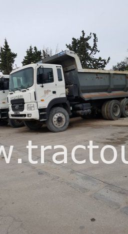 À vendre Camion benne TP Hyundai HD 370S complet