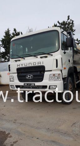 À vendre Camion benne TP Hyundai HD 370S complet